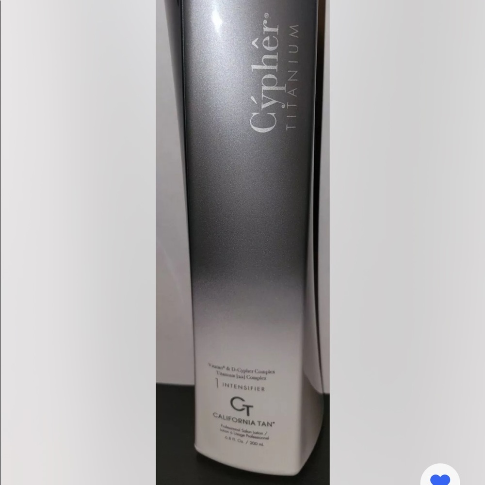 New California Tan Cypher Titanium Step 1 Intensifier 6.8oz Free Shipping